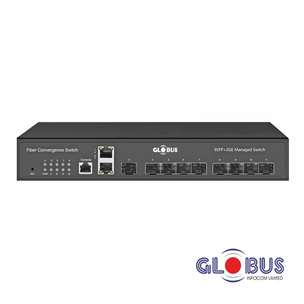 9 Port SFP Network Switch (Managed)