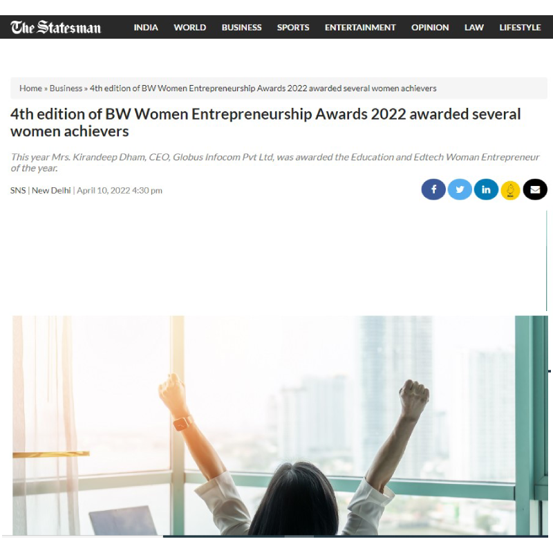 4th edition of BW Women Entrepreneurship Awards 2022 awarded several women achievers