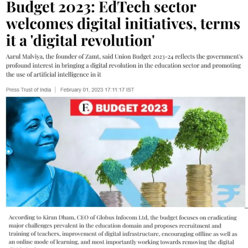 A look at Kiran Dham’s views on Budget 2023