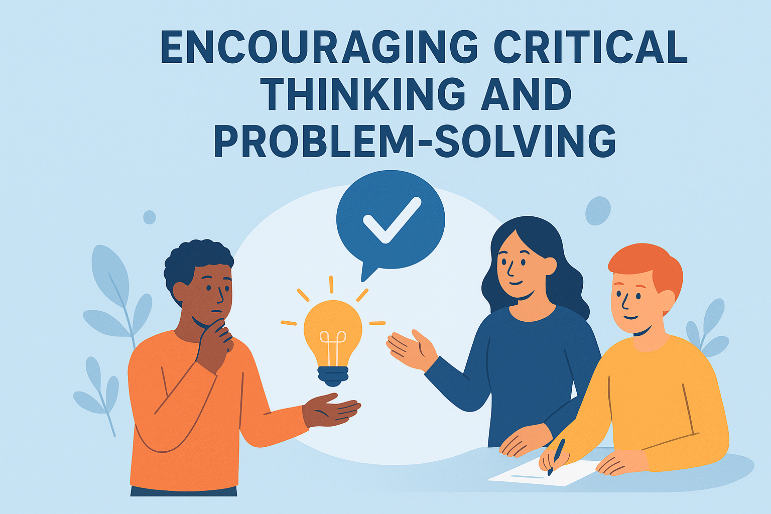 Encouraging Critical Thinking and Problem-Solving