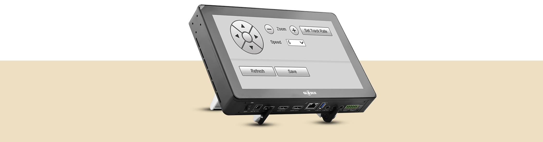 Dedicated Port for PTZ Camera Control Dedicated Port for PTZ Camera Control