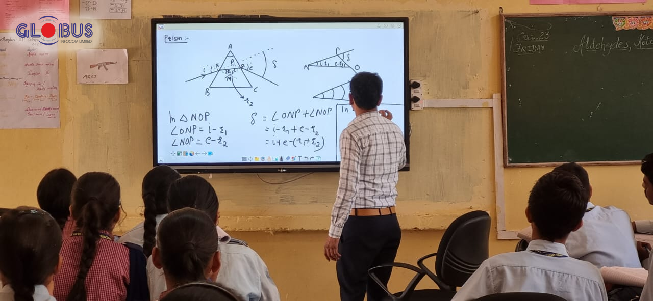 Schools Adopt Interactive Displays